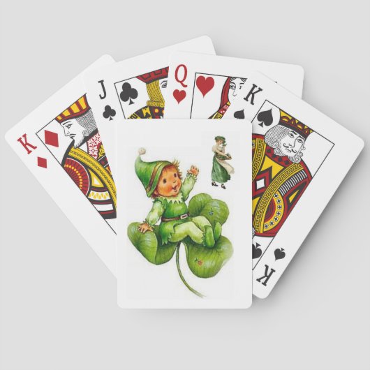 Jeu de cartes de la Saint-Patrick (dos)