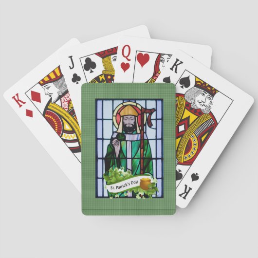 Jeu de cartes de la Saint-Patrick (dos)