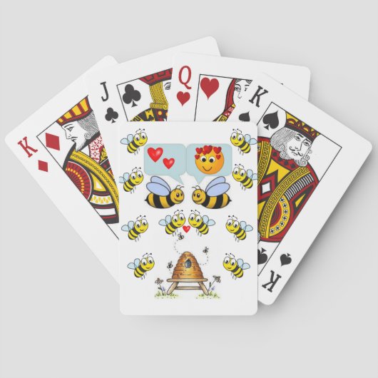 Jeu de cartes de la Saint-Valentin (dos)
