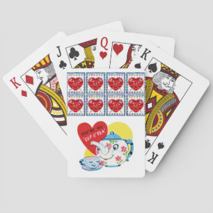 Jeu de cartes de la Saint-Valentin