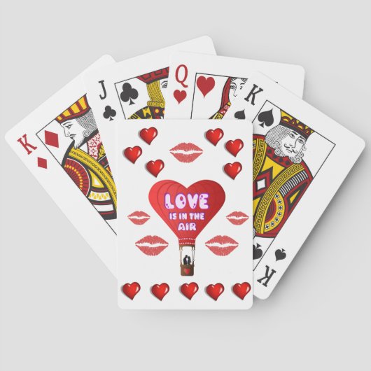 Jeu de cartes de la Saint-Valentin (dos)