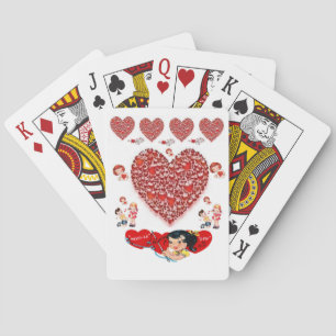Jeu de cartes de la Saint-Valentin