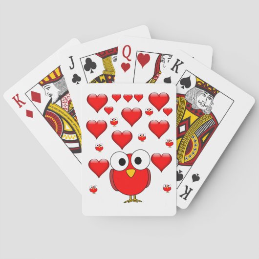 Jeu de cartes de la Saint-Valentin (dos)