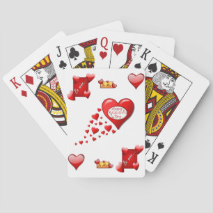 Jeu de cartes de la Saint-Valentin