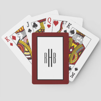 Jeu de cartes de poker personnalisé pour Papa