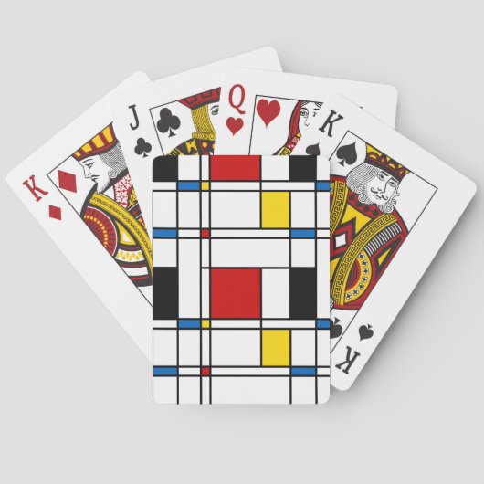 Jeu De Cartes De Stijl Motif (dos)