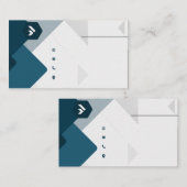 Jeu de Cartes de visite Office 1 (Devant / Derrière)