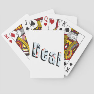 Jeu De Cartes Deal : Logo Photo Poker Fabriqué À Partir D'Aces,