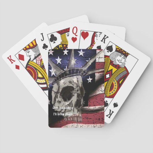 Jeu De Cartes Décès ou liberté (dos)