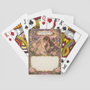 Jeu De Cartes Deck de signature de livre d'or de mariage Elf