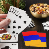 Jeu De Cartes Deck Playing Cards with Flag of Armenia (In Situ)