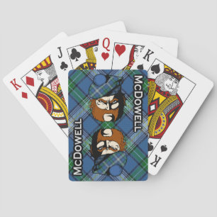Jeu De Cartes Deck Tartan du Clan Écossais McDowell