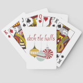 Jeu De Cartes Deck The Halls (dos)