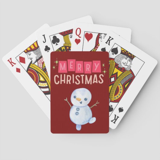 Jeu De Cartes Deck the Halls : Joyeuse fête de Noël" (dos)