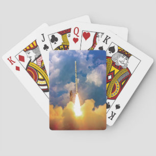 Jeu De Cartes Décollage du lancement de la fusée NASA Scout