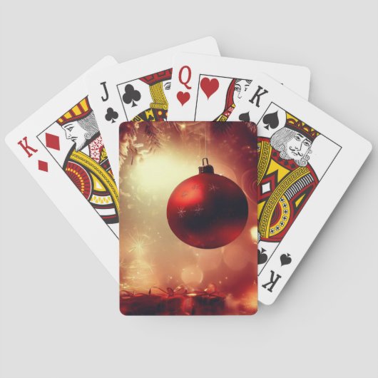 Jeu De Cartes Décorations de Noël (5) (dos)