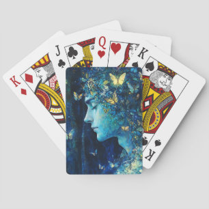 Jeu De Cartes Déesse de la Forêt Enchantée avec Papillons (7)