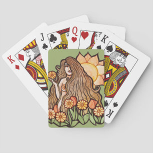 Jeu De Cartes Déesse de la Terre d'été