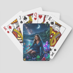 Jeu De Cartes Déesse du lac de cristal magique