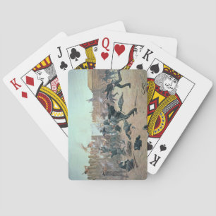 Jeu De Cartes Defending the Fort : Indians attaque Cavalry