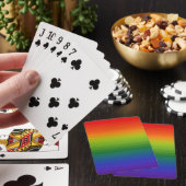 Jeu De Cartes Dégradé arc-en-ciel trié (In Situ)