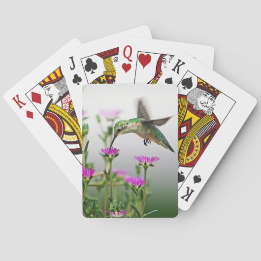 Jeu De Cartes Déjeuner aux colibris (dos)