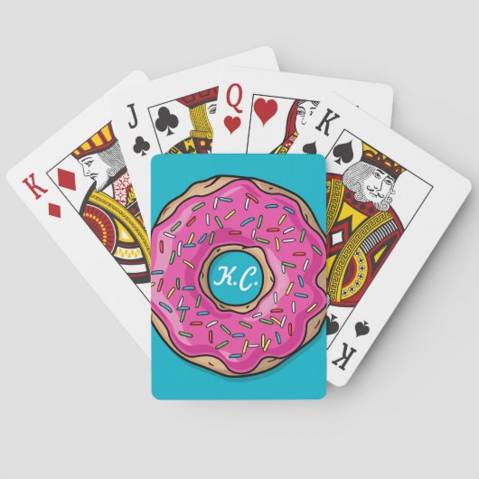 Jeu De Cartes Délicat Délicat Pink Saupoudré (dos)