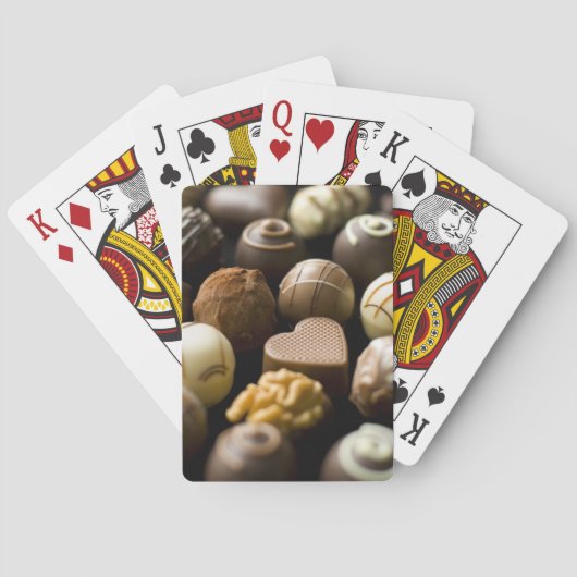 Jeu De Cartes Délicieuses pralines au chocolat (dos)