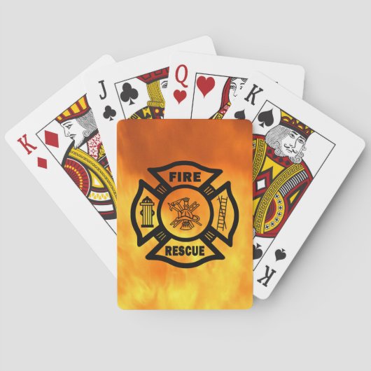 Jeu De Cartes Délivrance du feu (dos)