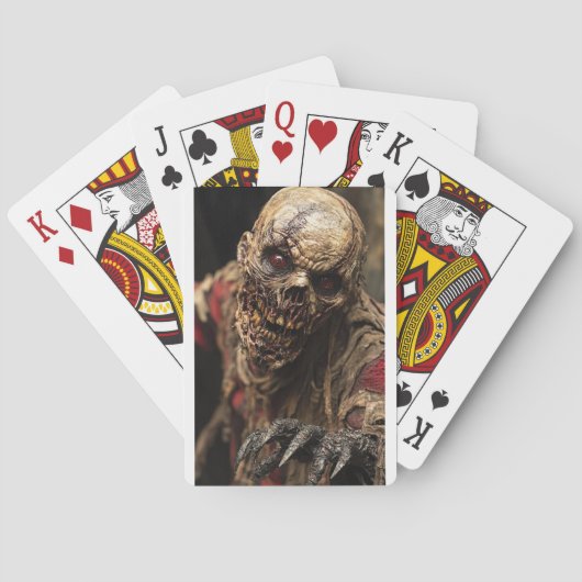 Jeu De Cartes Démon crâne Horreur (dos)