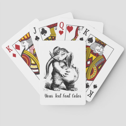 Jeu De Cartes Démon de béhémoth (dos)