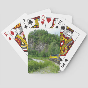 Jeu De Cartes Denali Express Alaska Train Vacation Photographie