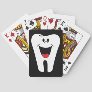 Jeu De Cartes Dent souriante animée
