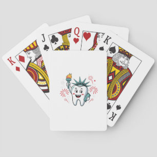 Jeu De Cartes Dental Squad 4 juillet Dentist Funny American