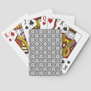 Jeu De Cartes Dentelle blanche isolée sur PERSONNALISER arrière