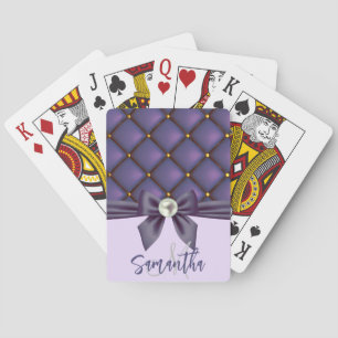 Jeu De Cartes Dentelle mignonne et perle