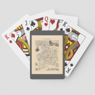 Jeu De Cartes Département d'Ille et Vilain, Alexandre Vuillemin 