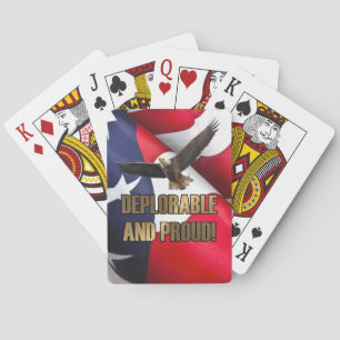 JEU DE CARTES DÉPLORABLE ET FIER