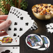 Jeu De Cartes Derby pour le déjeuner (In Situ)