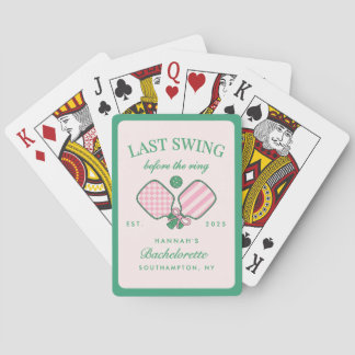 Jeu De Cartes Dernier balancement avant le week-end de picklebal