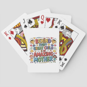 Jeu De Cartes Derrière chaque grand enfant se trouve une mère in