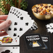 Jeu De Cartes Des palmes de pingouin contre Trump (In Situ)