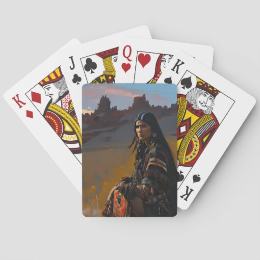 Jeu De Cartes Desert Fall (dos)