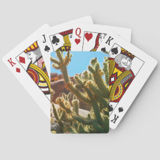 Jeu De Cartes Desert Sud-Ouest Cholla Cactus Jouer des cartes