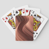 Jeu De Cartes Design abstrait | bronze | simple | minimum (dos)