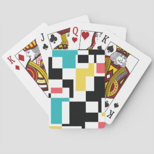 Jeu De Cartes Design graphique géométrique moderne, amusant et c