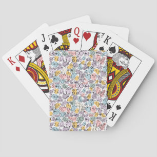 Jeu De Cartes design pour femme pastel