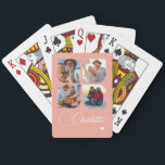 Jeu De Cartes Design Your Own 4 Photo Personalized Name<br><div class="desc">Unleash your creativity with our Design Your Own 4 Photo Personalized Name Poker Cards! These custom playing cards allow you to upload and showcase four of your favorite photos, making game night even more special and memorable. Perfect for poker enthusiasts, family gatherings, or as a unique gift for any occasion,...</div>