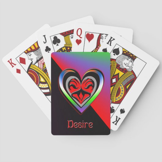 Jeu De Cartes Désir (dos)