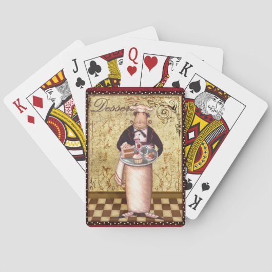 Jeu De Cartes Dessert de chef (dos)